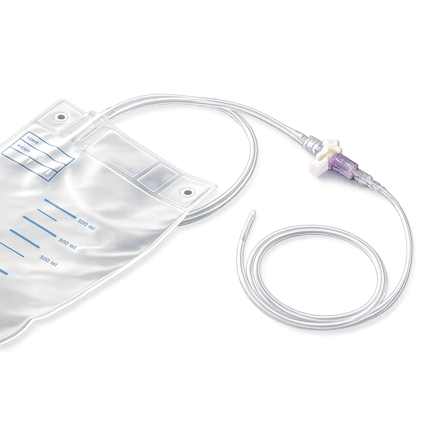 Sistema de Bolsa de Drenaje Subdural Neuroquirúrgico